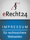 erecht24 - Siegel Impressum